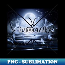 butterfly - Artistic Sublimation Digital File - Revolutionize Your Designs