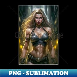 Digital Fantasy Warrior Queen - PNG Sublimation Digital Download - Add a Festive Touch to Every Day