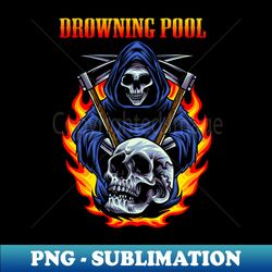 DROWNING POOL BAND - Modern Sublimation PNG File - Capture Imagination with Every Detail