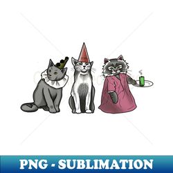Fancy Felines - Signature Sublimation PNG File - Fashionable and Fearless