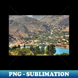 Halki Hills - PNG Transparent Sublimation Design - Transform Your Sublimation Creations