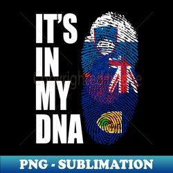 Turks Caicos And Slovenian Mix Heritage DNA Flag - Premium Sublimation Digital Download - Create with Confidence