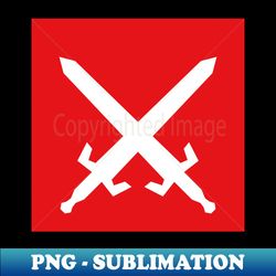 crossed swords - premium png sublimation file - bring your designs to life