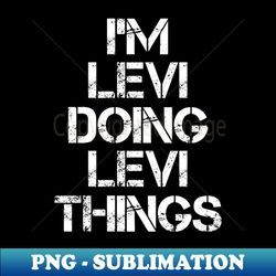 Levi - Special Edition Sublimation PNG File - Create with Confidence
