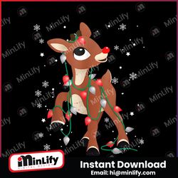 The Red Nosed Reindeer Christmas PNG