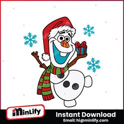 Olaf Christmas Disney Frozen SVG