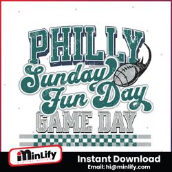 Philly Sunday Fun Day Game Day SVG
