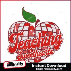 Teaching Sweethearts Teacher Valentine SVG