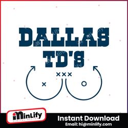 Dallas TD NFL Football Team SVG