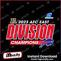 Buffalo Bills AFC East Division Champions 2023 SVG