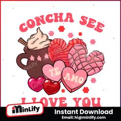 Concha See I Love You Funny Valentine PNG