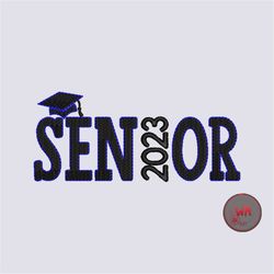 Senior Graduation Embroidery Design, 2023 Graduation Embroidery Design Machine Files, Graduation Embroidery Design, Inst