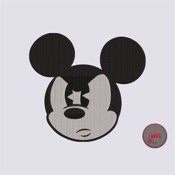 Mickey Mouse Machine Embroidery Design-4 Sizes-10 Formats-design instant download-machine embroidery Patterns.