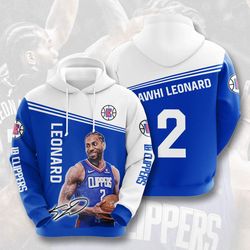 Los Angeles Clippers Kawhi Leonard Hoodie Unisex 3D All Over Print