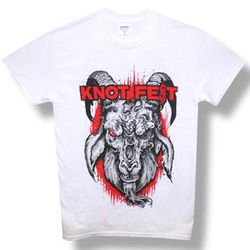 Slipknot &8211 Knotfest 2014 Concert Event -Bloody Goat- White t-shirt