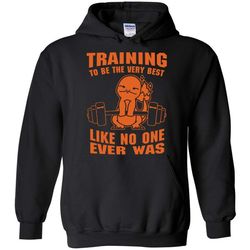 Training To Be The Best Like No One Ever Was Pokemon Gym Charmander &8211 Hoodie