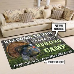 Welcome to the Hunting Camp Area Rug 06990