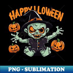 halloween baby - sublimation-ready png file - capture imagination with every detail