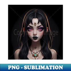 Goth Girl - Aesthetic Sublimation Digital File - Fashionable and Fearless