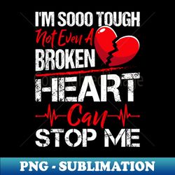 Open Heart Surgery Survivor - CHD Patient Heart Surgery - Sublimation-Ready PNG File - Unlock Vibrant Sublimation Designs