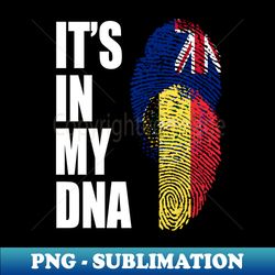 Belgian And Virgin Islander Mix DNA Flag Heritage - High-Resolution PNG Sublimation File - Bring Your Designs to Life