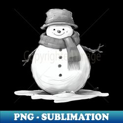 snowman - Trendy Sublimation Digital Download - Perfect for Personalization