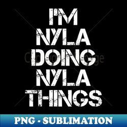 Nyla - Instant PNG Sublimation Download - Perfect for Sublimation Art