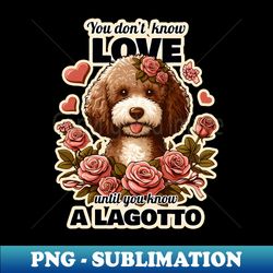 Lagotto romagnolo Valentines day - Stylish Sublimation Digital Download - Defying the Norms