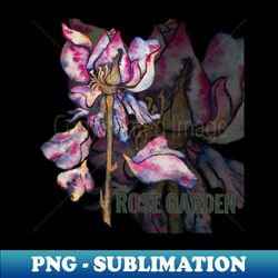 Rose garden paint - Vintage Sublimation PNG Download - Add a Festive Touch to Every Day