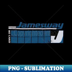 Jamesway - We Care - Signature Sublimation PNG File - Instantly Transform Your Sublimation Projects