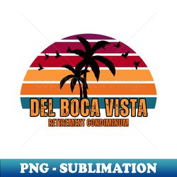 Del Boca Vista - Vintage Tv Show - Retro PNG Sublimation Digital Download - Transform Your Sublimation Creations