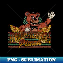 Freddy Fazbears Pizza 1983 - Instant PNG Sublimation Download - Instantly Transform Your Sublimation Projects