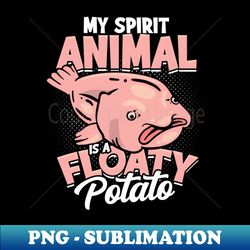 Blob Fish Blobfish Costume Cute Blobfish - Vintage Sublimation PNG Download - Capture Imagination with Every Detail