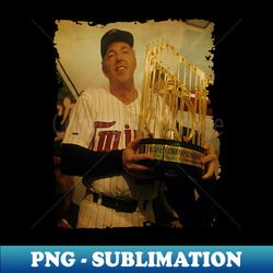 tom kelly in minnesota twins old photo vintage - png sublimation digital download - create with confidence