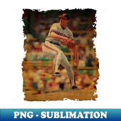 steve carlton in cleveland guardians old photo vintage - high-resolution png sublimation file - add a festive touch to every day