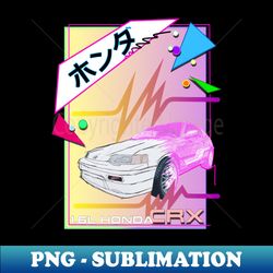 HONDA CRX ANIME - Exclusive Sublimation Digital File - Fashionable and Fearless
