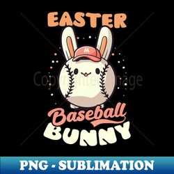 baseball easter shirt  easter baseball bunny - modern sublimation png file - instantly transform your sublimation projects