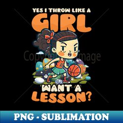 basketball easter shirt  throw like girl easter - elegant sublimation png download - fashionable and fearless