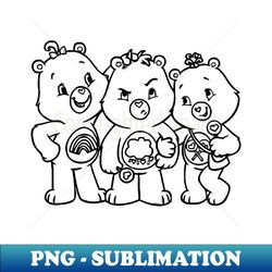 care bears triplets - PNG Sublimation Digital Download - Create with Confidence
