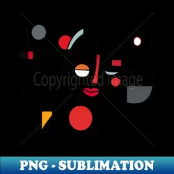 Artistic Girl Face - PNG Transparent Sublimation File - Defying the Norms