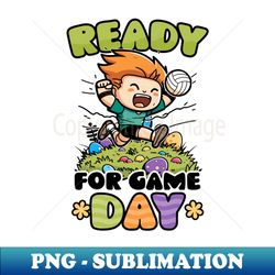 volleyball easter shirt  ready game day - special edition sublimation png file - instantly transform your sublimation projects