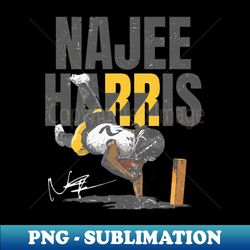 Najee Harris Pittsburgh Pylon - High-Resolution PNG Sublimation File - Perfect for Sublimation Mastery