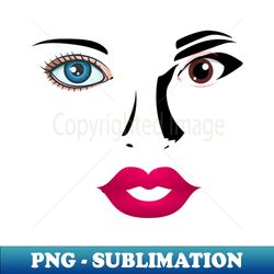 A womans face - Premium Sublimation Digital Download - Unlock Vibrant Sublimation Designs