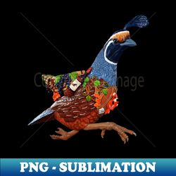 carousel animal quail bird photo - exclusive png sublimation download - stunning sublimation graphics