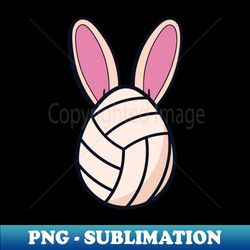 volleyball easter shirt  volleyball easter ears - signature sublimation png file - bring your designs to life