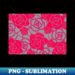 Roses - High-Resolution PNG Sublimation File - Perfect for Creative Projects
