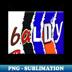 Baldy - High-Resolution PNG Sublimation File - Spice Up Your Sublimation Projects