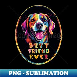 Beagle Dog Line Art 1 - Unique Sublimation PNG Download - Create with Confidence
