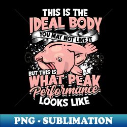 Blob Fish Blobfish Costume Cute Blobfish - PNG Transparent Sublimation File - Create with Confidence