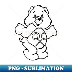 adorable care bears - png transparent sublimation design - fashionable and fearless